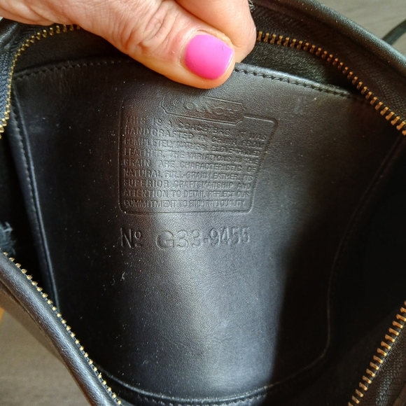 Coach Rare Vintage #9455 Like New Intoduced In 1975 This One 1978 Ish - Picture 9 of 9
